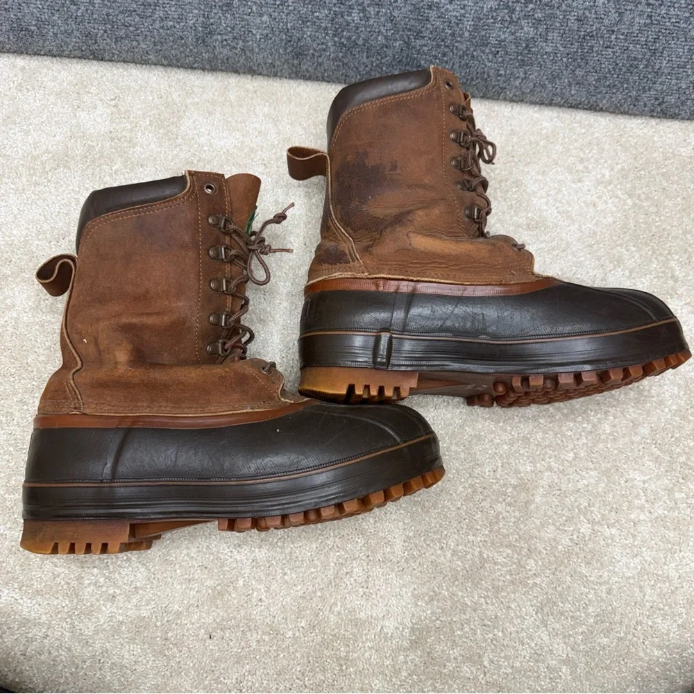 Vintage Red Wing Irish Setter‎ Duck well worn Boots Mens size 8